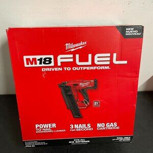 Milwaukee M18 3-1/2 in. 18-Volt 21-Degree Lithium-Ion Brushless Cordless Framing